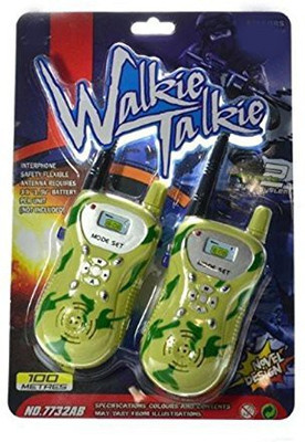 

Toyshine Walkie Talkie Set for Kids, Good Range, Army Style
