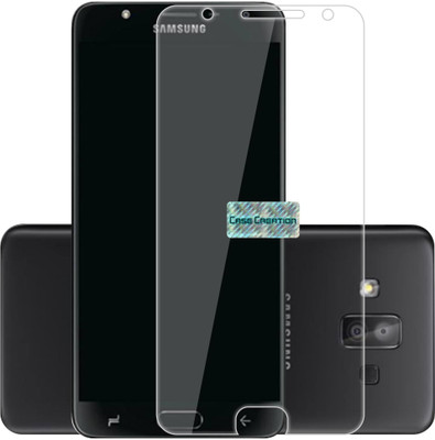 Case Creation Tempered Glass Guard for Samsung Galaxy J7 Duo J720F(Pack of 1)