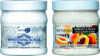 

Skinatura Whitening Scrub + Apricot & Peach Face & Body Scrub(500 g)