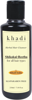 

Khadi Shikakai & Reetha Herbal Hair Cleanser(210 ml)