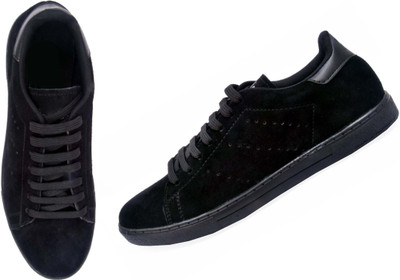 

Cresta Cresta Perfect Stylish Black Genuine Leather Sneakers For Men Casuals For Men(Black
