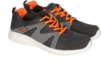 

Altra Lace-Up Grey & Orange stylish Casual Sports Shoes for Men (Size-  ) Walking Shoes For Men(Grey, Orange