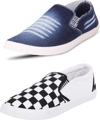 

Trenqs Sneakers For Men(Multicolor, Blue