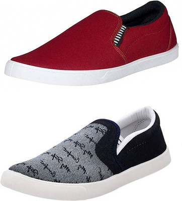 

Wwodcell Casuals For Men(Multicolor, Maroon