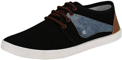 

KALTOR KT-T-3 BLACK Canvas Casual Shoes for Men Casuals For Men(Black