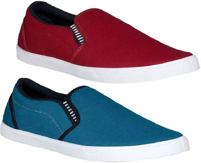 

Rifof 2Loafers Shoes Slip On Sneakers For Men(Multicolor