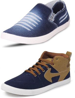 

Trenqs Sneakers For Men(Multicolor, Blue