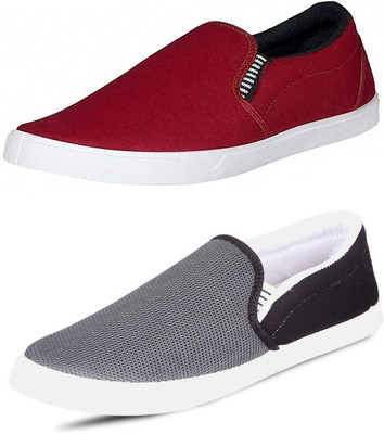

Wwodcell Casuals For Men(Multicolor, Maroon