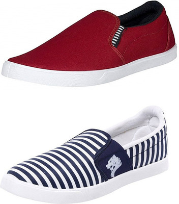 

Wwodcell Casuals For Men(Multicolor, Maroon