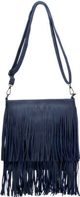 

Hidea Women Casual Blue PU Sling Bag