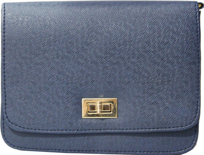 

TANSY Women Formal Blue Polyester Sling Bag