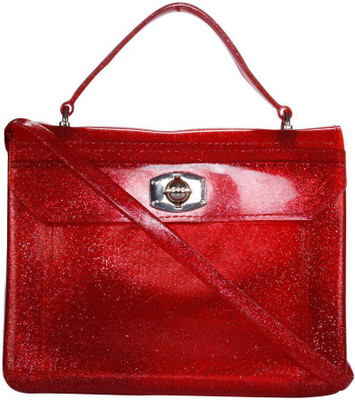 

Fashion Knockout Women Casual Red Silicon Sling Bag