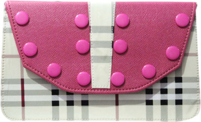 

TANSY Women Casual Pink Polyester Sling Bag