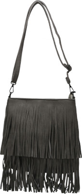 

Hidea Women Casual Grey PU Sling Bag