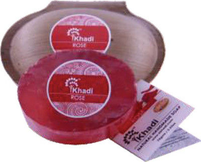 

Khadi Rose Oval Soap(75 g)