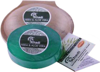 

Khadi Neem & Aloe Vera Oval Soap(75 g)