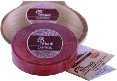 

Khadi Saffron Oval Soap(75 g)