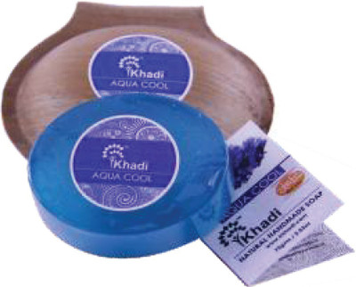 

Khadi Aqua Cool Oval Soap(75 g)