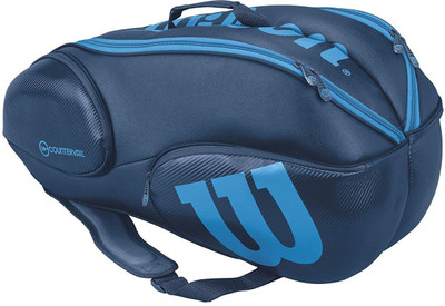 

Wilson Vancouver Racket Bag, Ultra Collection - 9 Pack (Blue) KIT BAG(Blue, Kit Bag)