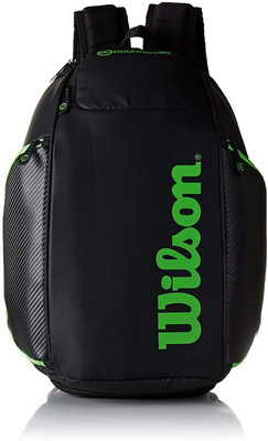 

Wilson Vancouver Backpack Black/Green BACK PACK(Black, Kit Bag)