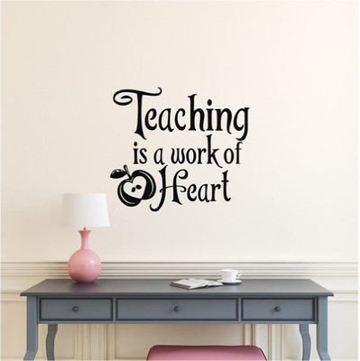 marvellous 59 cm m-teachingiswork Self Adhesive Sticker(Pack of 1)