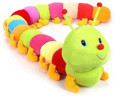 

TRAGBARE Beautiful Colorful Caterpillar Soft Toys - 40 cm (Multicolor) - 40 cm(Multicolor)
