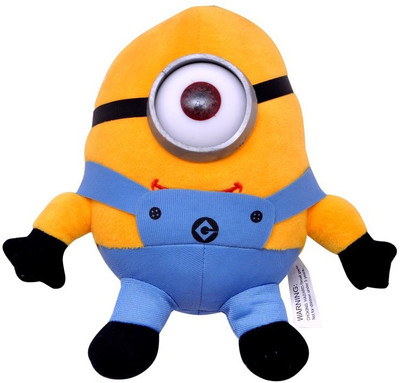 

Stockhawkers Minion Soft Kids Toy - 34 cm(Yellow, Blue), Blue;yellow