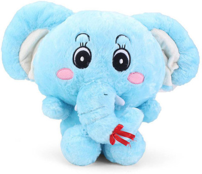 

Tickles Cute Big Ear Elephant - 30 cm(Blue)