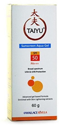 

TAIYU Sunscreen Aqua Gel - SPF 50 PA+++(60 g)