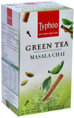 

Typhoo Masala chai 25 Green Tea Bags Box(0.05 kg)