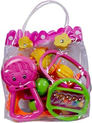 

Guru Kripa Baby Products ™ Presents New Born Baby Cute & Attractive Dugi Dugi Rattle Set Sweet Cuddle Infant Non Toxic Of JhunJhuna Lovely Mixed Colour Ful For Babies Girl And Boy Unisex Teethers Gift Set Toy With Attractive Figures (Yellow) Teether(Multi