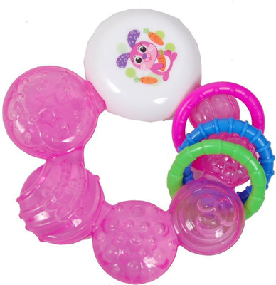 

Guru Kripa Baby Products papa baby WFT 026 Teether Pink Teether(Pink)