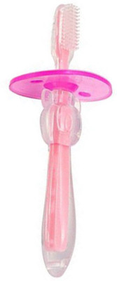 

Guru Kripa Baby Products ™Presents Baby Tongue / Tung Cleaning Hygienic & Flexible Tongue New Born Baby Silicon Toungue Cleaner Oral Care For Your Baby Toung Very Good Clean Baby Tounge For 0 To 3 Years. (Pink) Extra Soft Toothbrush