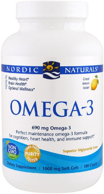 

Nordic Naturals Nordic Naturals, Omega-3, Lemon,(180 No)