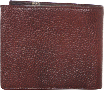 

Khadi India Men Brown Genuine Leather Wallet(6 Card Slots)