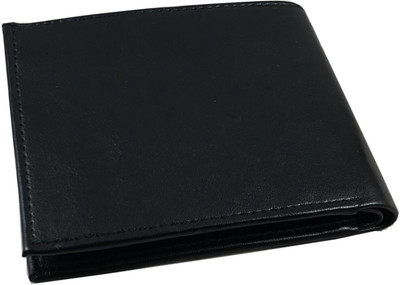 

Wenzest Men Black Genuine Leather Wallet(4 Card Slots)