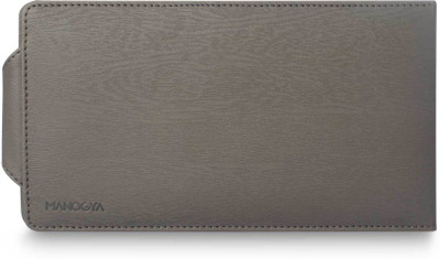

MANOGYA Men Grey Artificial Leather Document Holder(1 Card Slot)