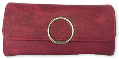 

Lelys Women Maroon Artificial Leather Wallet
