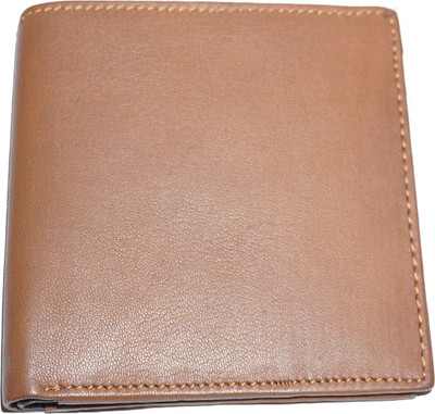 

APF COLLECTION Men Tan Genuine Leather Wallet(6 Card Slots)