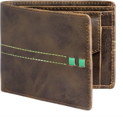 

Creative India Exports Men Brown Genuine Leather Wallet(4 Card Slots)