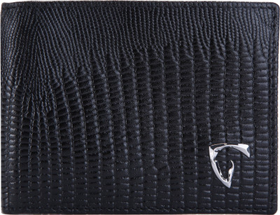 

Royal Scot Grey Men Black Genuine Leather Money Clip(6 Card Slots)