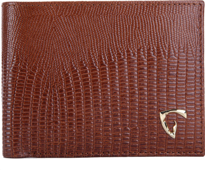 

Royal Scot Grey Men Tan Genuine Leather Wallet(6 Card Slots), Cognac