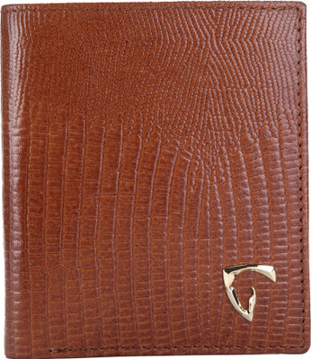 

Royal Scot Grey Men Tan Genuine Leather Wallet(4 Card Slots), Cognac