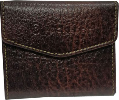 

Blue Sky Men Brown Genuine Leather Wallet(10 Card Slots)