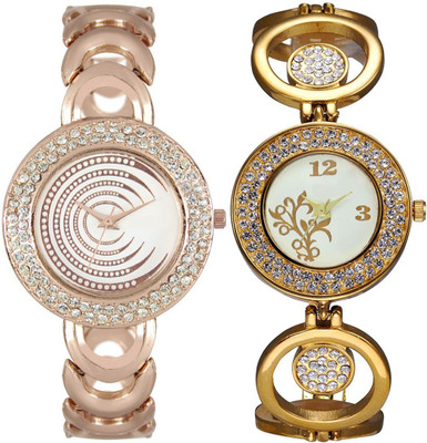 

DURVA RETAIL 202-204 StylisH Look Super Hot Pack Of 2 Watch - For Girls