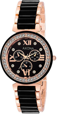 

AXONA New Generation Crystal Studded Limited Edition For Girls and Womens Watch - For Girls