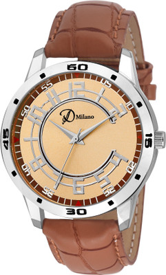 

D'Milano WHT062 Brown Dial Watch - For Men