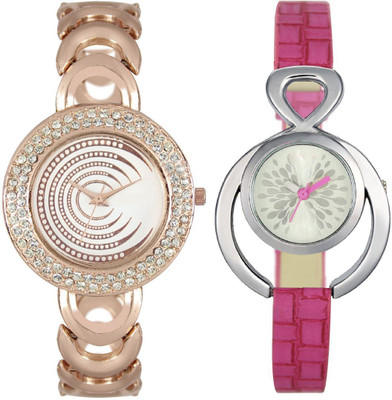 

DURVA RETAIL 202-205 StylisH Look Super Hot Pack Of 2 Watch - For Girls