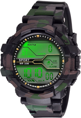 

AXONA Multicolor Dial Multicolor Strap Digital Sports Watch For Men's & Boys. Army Digital Watch Watch - For Men
