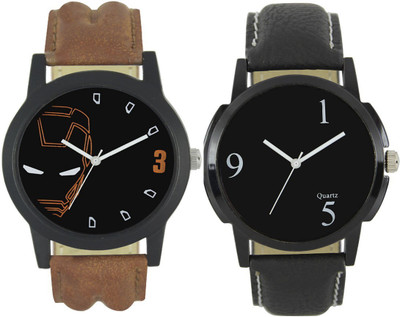 

DURVA RETAIL New Fashin 004-006 Branded Lather Wach Watch - For Boys